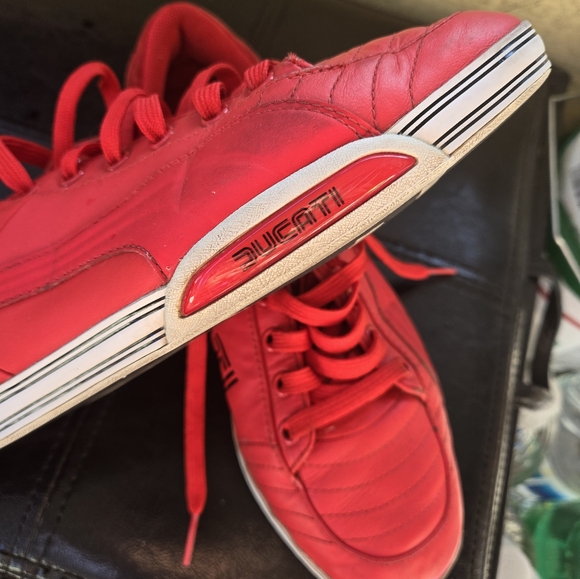 PUMA DUCATI SNEAKERS RED SIZE 9  MEN US - Picture 8 of 10